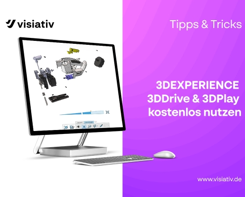 3DEXPERIENCE 3DDrive & 3DPlay kostenlos nutzen