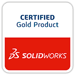 SOLIDWORKS Certified Gold Product